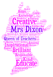 Thank You Teacher Or Teaching Assistant Word Art Teaching Spelling Word Art Teaching