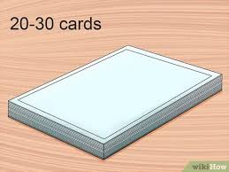 How to make an online flashcard? How To Write Flash Cards 15 Steps With Pictures Wikihow