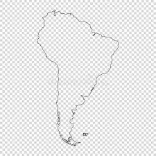 With space for your text and your background. Map Of South America On Transparent Background Stock Vector Illustration Of Modern Vector 168511134