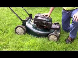 If you want to go faster or slower as you mown your yard, you have the chance to do so. Mowing Height Setting Correct Mowing Height On Lawn Mower Youtube