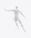 Download Soccer Team Kit Mockup With Mannequin Back View In Apparel Mockups On Yellow Images Object Mockups