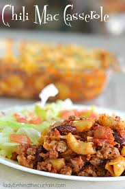 Stir to combine and add in the cream cheese until. Chili Mac Casserole