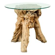 Center hall, small dining table or dramatic bedside! Driftwood Tables 36 For Sale At 1stdibs