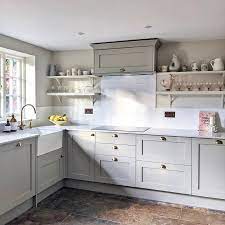 Chilcomb Pebble Kitchen In 2021 Shaker Style Kitchen Cabinets Modern Shaker Kitchen Kitchen Design