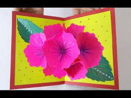 They're a greeting card that's also a gift! Pop Up Greeting Card Making Ideas Amazing Diy Handmade Paper Card Idea For Your Loved Ones Youtube