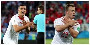Granit xhakas goal vs serbia with albanian speaker. Fifa Investigates Serbian Fa Head Coach Swiss Players Worldenglish On B92 Net