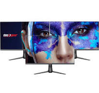 Deco Gear 25" Ultrawide Gaming Monitor, 280Hz, 1920x1080, 16:9, Frameless  LED TN Panel, Adaptive Sync, HDR, Dual 2W Speakers, DP Cable Included, ...