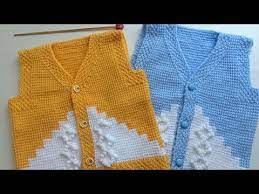 1 yas bebeklere tunus orgu ile yelek yapma asamalari nazarca com tig isi bebek elbiseleri baby knitting patterns bebek yelek