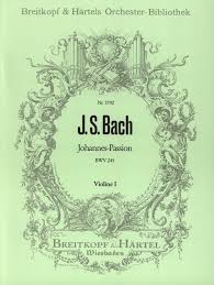 During bach's lifetime there were four different performances. Johannes Passion Bwv 245 From Johann Sebastian Bach Buy Now In Stretta Sheet Music Shop