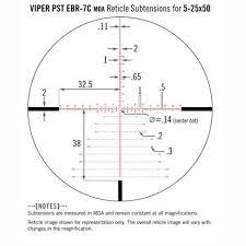 About this item the viper pst gen ii takes incredible performance and rock solid tactical features to new heights. Vortex Viper Pst Gen Ii 5 25x50 Ffp Richtkijker Ebr 7c Moa