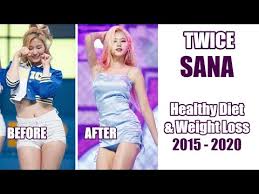 Twice Sana Gradual Weight Loss 2015 2020 Youtube