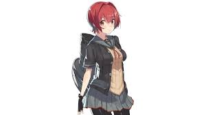 For obvious reasons, short and spiky hair is possibly one of the most popular anime boy hairstyles. Desktop Wallpaper Cute Anime Girl Short Hair Kinu Kancolle Minimal Hd Image Picture Background Bc4411