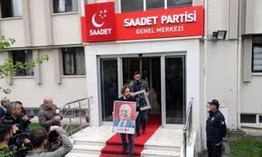 Geçici süreliğine balgat'taki eğitim merkezini kullanan saadet partisi için yeni genel merkez binası buldu. Saadet Partisi Genel Merkezi Tahliye Edildi