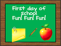 Image result for first day of school free clip art