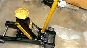 How To Fix A Leaking Floor Jack - Youtube