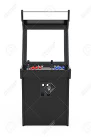 Price for empty arcade cabinet? Gaming Arcade Machine With Blank Screen For Your Design On A White Background 3d Rendering Stock Photo Picture And Royalty Free Image Image 76769945