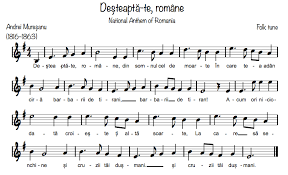 See the quick guide on how to read the letter notes, at the bottom of this post, to help you understand how to read the letter note sheet music below. Desteapta Te Romane Imn Note Anonimus