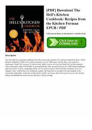 Maybe you would like to learn more about one of these? Pdf Download The Hell S Kitchen Cookbook Recipes From The Kitchen Forman Epub Pdf