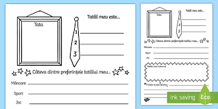 Așadar, în 2019, ziua tatălui, în românia este sărbătorită duminică, pe 12 mai. Ziua TatÄƒlui Despre Tata Teacher Made