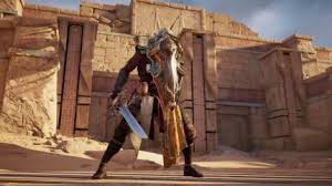 Origins gets a chocobo mount thing! Final Fantasy 15 Mit Kweh Durch Die Wuste Von Assassin S Creed Origins