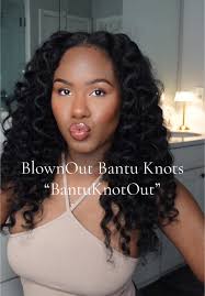 Bantu Knot Out Tutorial for Natural Hair Styling
