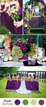 Five Fantastic Spring And Summer Wedding Color Palette Ideas With Green Wedding Color Palette Summer Summer Wedding Colors Wedding Colors Purple