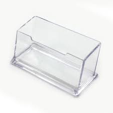 We offer acrylic business card holders that are available in clear or black acrylic finishes. New Clear Desk Shelf Box Storage Display Stand Acrylic Plastic Transparent Desktop Business Card Holder Buy Business Card Holder Playing Card Box Custom Playing Card Box Product On Alibaba Com