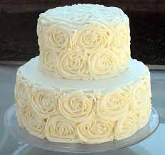 Rose Buttercream Icing Tutorial Wedding Cake Simple Buttercream Simple Wedding Cake 50th Anniversary Cakes