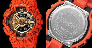 In the three o'clock position is a z motif, with the dragon ball z logo found on the case. G Shock X Dragon Ball Z Ga110jdb 1a4 Limited Edition Price Pictures And Specifications