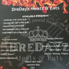 Profile for Dredayz Meats and Eats