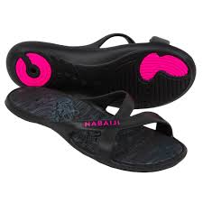 Sandales De Piscine Femme Slap 500 Print Lay Nabaiji Decathlon