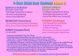 8 Week Bikini Body Plan