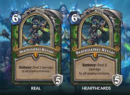Cards are the basic pieces that make up the game of hearthstone. How To Spot A Fake Hearthstone Card Hearthstone Top Decks