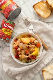 Slow Cooker Chicken Cacciatore Stew Ab Really Easy And Turned Out Tasty Added The 1 2 C Slow Cooker Chicken Chicken Cacciatore Crockpot Recipes Slow Cooker