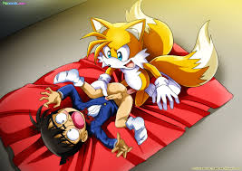 Post 1326681: bbmbbf Conan_Edogawa crossover Detective_Conan PalComix  Sonic_the_Hedgehog_(series) Tails