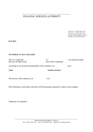 Expedited processing of documents (24 hours): Malta Registration Certificate