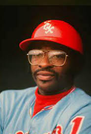Dick Allen with his 1972 MVP award at Comiskey Park. Photo by Ron Vesely.  That year, Allen slashed .308/.420/.603, smashing 37 home runs and driving  in 113 RBIs, leading the AL in