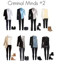 Criminal Minds 2 Detective Outfit Justice Clothing Career Outfits