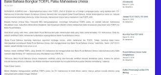 Harga toefl dan ielts di adityatoefl saya jamin paling murah se indonesia, namum murah disini. Catatan Harian Laknat Sertifikat Toefl Ielts Palsu And Brainless People