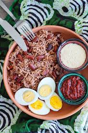 Atassi Riz Aux Haricots Du Benin Plat A Base De Riz Recettes Internationales Haricot