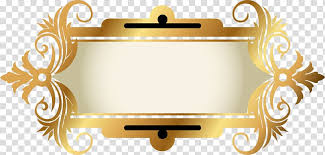 yellow border frame golden sparkle label transparent background png clipart hiclipart yellow border frame golden sparkle