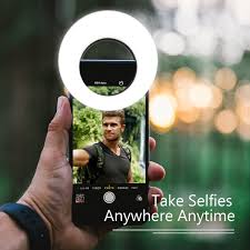 Auxiwa Clip On Ring Light For Camera Rechargeable Battery Selfie Led Camera Light With 36 Led Ring Light For Camera Selfie Ring Light Rechargeable Batteries
