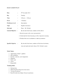 Teaching english language with the usage of videos! Daily Lesson Plan