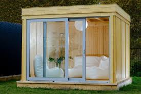 Rona Pavillon De Jardin Contemporary Garden Rooms Contemporary Garden Bamboo Design