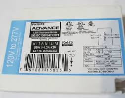 Advance xitanium 54w 1.5a indoor led driver with simpleset by signify quantity. Lights Lighting Led Driver