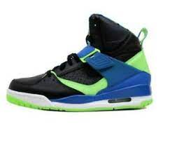 Jordan Mens Flight 45 High 616816 029 Bel Air Pink Blue Black Green Nike  11.5 | eBay