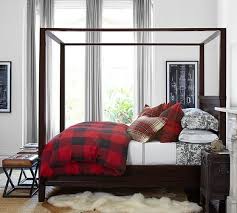 Black And White Buffalo Check Bedding Queen Buffalo Check Duvet Cover Sham Pottery Barn Farmhouse Canopy Beds Plaid Bedding Home Decor