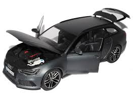 Das grau sieht nach ein, zwei wochen eher etwas matter aus als schmutzig. Audi A6 Rs6 C7 Avant Kombi Matt Grau Ab 2010 1 18 Minichamps Modell Auto Mit O Auto Verkehrsmodelle Modellbau