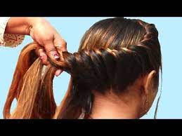And while this look can be rocked with straight hair, we especially love it when incorporated with loose waves. 15 Easy Hairstyles For Long Hair Everyday Hairstyle For Girls Party Hairstyles Hairstyles Youtube Long Hair Styles Everyday Hairstyles Hair Styles