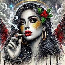 Christmas Eve" Image Drop! 2 Art By The Southern Muse AI Creations